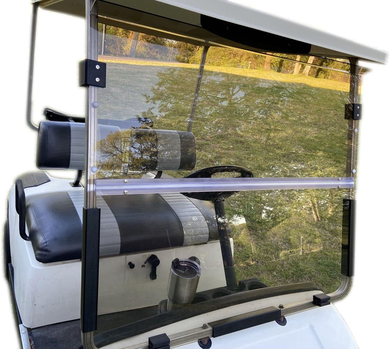 Tinted/Smoke Windshield Compatible with 19952003 Yamaha G14 G16 G19