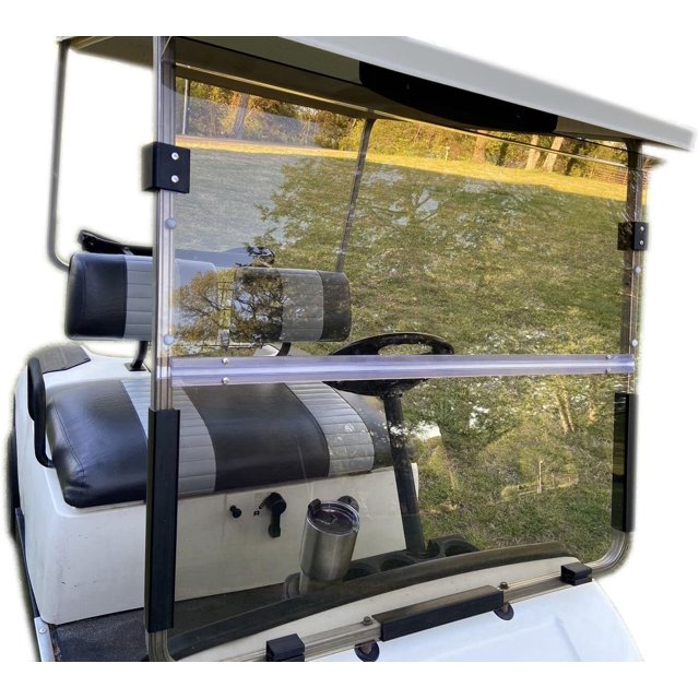 Tinted/Smoke Windshield Compatible with 19952003 Yamaha G14 G16 G19 Gas and Electric Golf Cart
