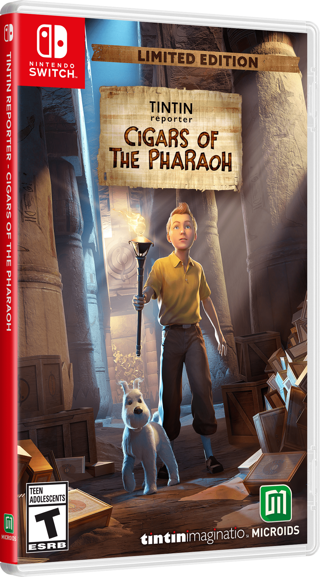 Tintin Reporter: Cigars of the Pharaoh - Limited Edition, Nintendo Switch
