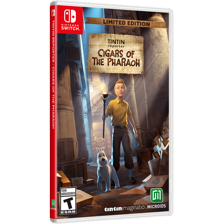 Tintin Reporter: Cigars of the Pharaoh - Limited Edition, Nintendo