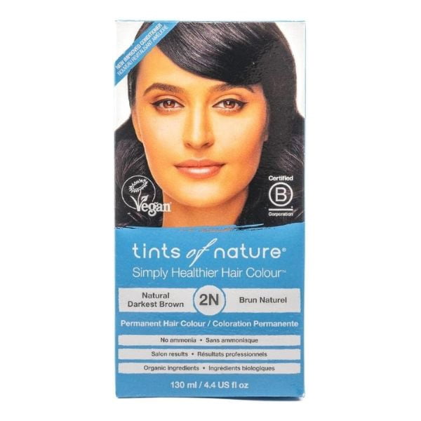 Tints of Nature Permanent Color-2N Natural Darkest Brown 4.4 oz Liquid