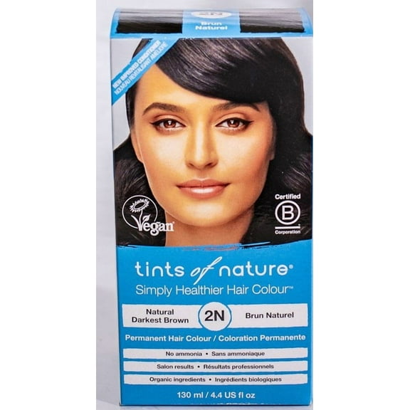 Tints of Nature Permanent Color-2N Natural Darkest Brown 4.4 oz Liquid