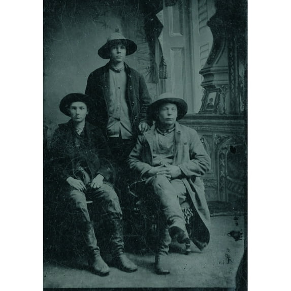 Working Cowboys Poster Print