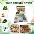 thumbnail image 1 of Tiny 3D Beaded Animal DIY Kit, 4 Cute Designs with Instructions, 3D Animal Themed Beadwork Kit for Beginners & Craft Enthusiasts, Home DIY Craft Project (Pond Friends), 1 of 8