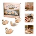 thumbnail image 1 of Tiny 3D Beaded Animal DIY Kit, Bead Embroidery Kit, 3D Bead Animal Making Kit for Beginners, Cute Animals Beading Craft Set with Instructions(Swan), 1 of 7