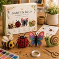 thumbnail image 1 of Tiny 3D Beaded Animal DIY Kit – Beginner Friendly Handmade Bead Art Set, Cute Mini Animal Decor Gift for Craft Lovers Teens, 11 StylesGarden Bugs, 1 of 9