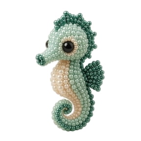 Tiny 3D Beaded Animal DIY Kit – Beginner Friendly Handmade Bead Art Set, Cute Mini Animal Decor Gift for Craft Lovers Teens