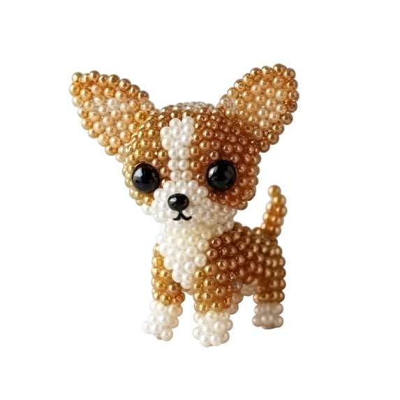 Tiny 3D Beaded Animal DIY Kit – Beginner Friendly Handmade Bead Art Set, Cute Mini Animal Decor Gift for Craft Lovers Teens