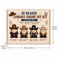 thumbnail image 1 of Tiny 3D Beaded Gnome DIY Kit, 4-Piece Cute Forest Gnome Beading Set, Handmade Bead Art Kit, Decor Gift for Craft Lovers Adults Teens D, 1 of 7