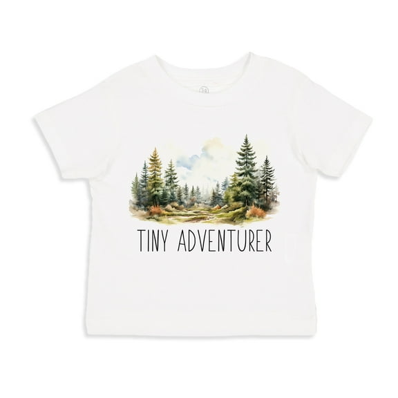 Tiny Adventurer Toddler T-Shirt 5/6T White