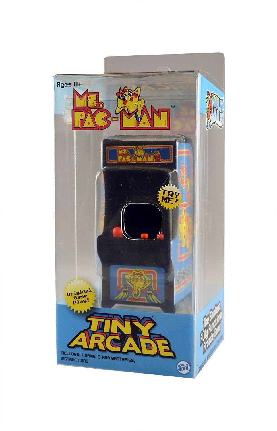 Tiny Arcade Ms Pac-Man Super Impulse World's Smallest