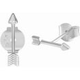 thumbnail image 1 of Tiny Arrow Stud 925 Sterling Silver Earrings for Women Mini Cute Cartilage Edgy Unisex Studs Holiday Wedding Jewelry for Mother Sister, 1 of 11