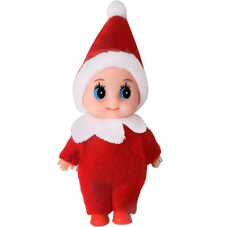 Tiny Baby Elf Doll Christmas Miniature Elf Decoration Newborn