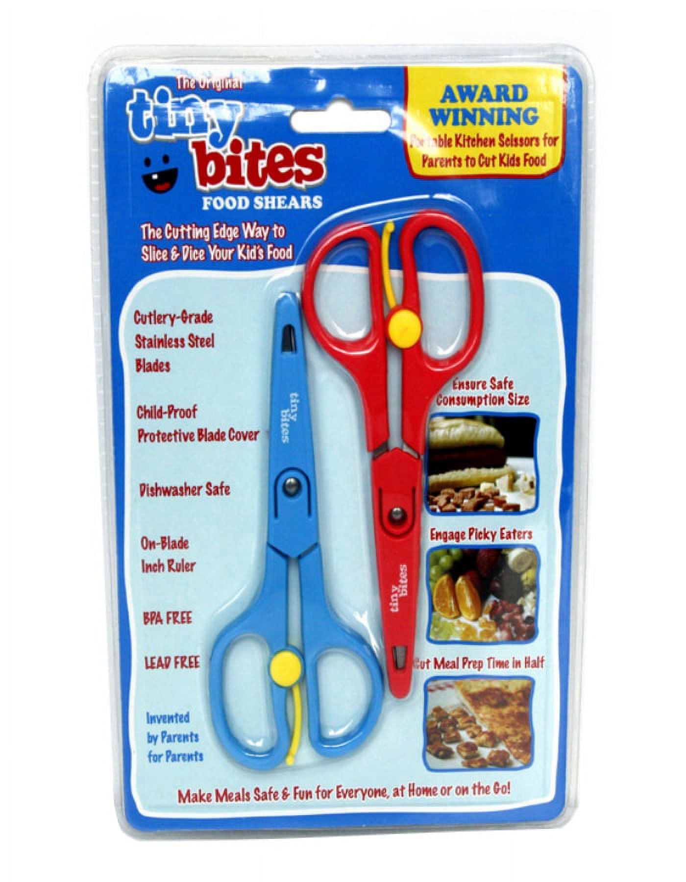 Promo Tiny Bites Baby Food Scissors - Kids Toddler Utensils Makan