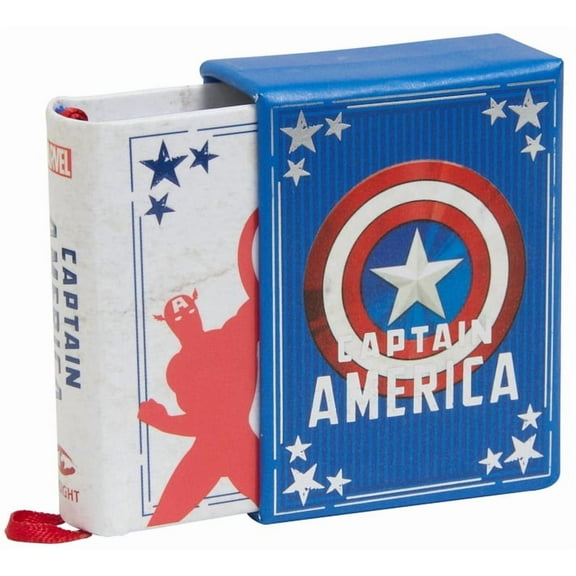 Tiny Book Marvel Comics: Captain America (Tiny Book): Inspirational Quotes from the First Avenger (Fits in the Palm of Your Hand, , (Hardcover)