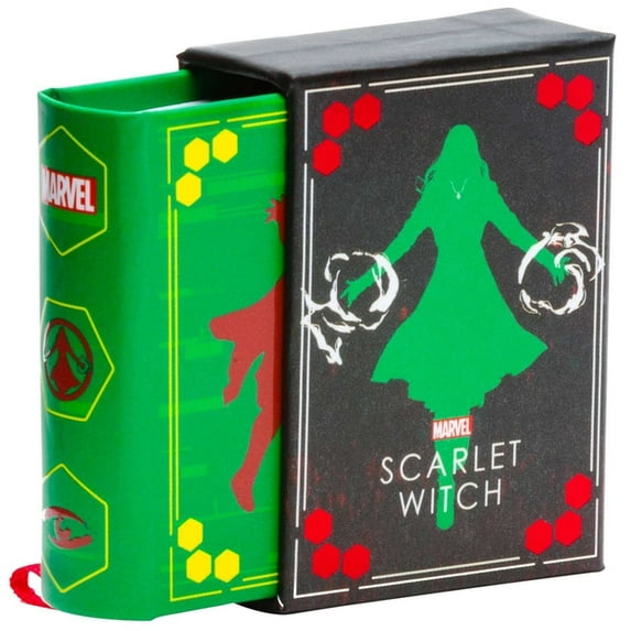 Tiny Book Marvel: The Tiny Book of Scarlet Witch and Vision: (Wanda Maximoff and Vision Comics, Geeky Novelty Gifts for Marvel Fan, (Hardcover)