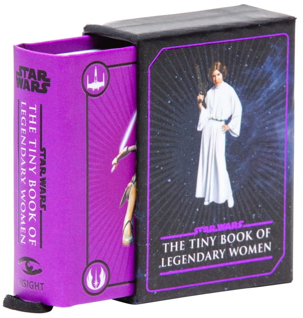 Tiny Book Star Wars: The Tiny Book of Legendary Women (Geeky Gifts for Women), (Hardcover)