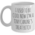 thumbnail image 1 of Tiny Canine's Treat Bitch Mug Coffee Cup Funny Gift, 1 of 4