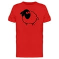 thumbnail image 1 of Tiny Cartoon Sheep Tee Men's -Image by Shutterstock, 1 of 2