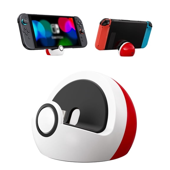 Tiny Charging Stand Compatible with Nintendo Switch 2/Switch/Switch Lite/Switch OLED, Cute Switch Dock Station with USB-C Port, Portable Charger Stand-for Switch 2
