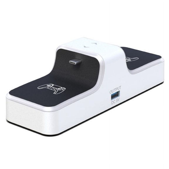 Tiny Charging Stand Type-C Port Charge Dock Station Portable Dual Slots Charging Station for Console