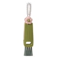 thumbnail image 1 of Tiny Cleaning Brush, 3 in 1 Cup Lid Gap Cleaning Brush, Multifunctional Bottle Lid Gap Cleaning Brush, All Purpose Home Kitchen Crevice Brush for Cup Lid Keyboard Small Crevice, 1 of 2