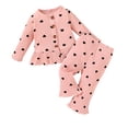 thumbnail image 1 of Tiny Cutey Toddler Baby Girl Fall Winter Long Sleeve Top Pants Clothes Set,12-18 Months, 1 of 7