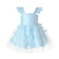 thumbnail image 1 of Tiny Cutey Toddler Girl Tulle Tutu Dress Baby Vintage Party Princess Skirt Set for 4-5T, 1 of 6
