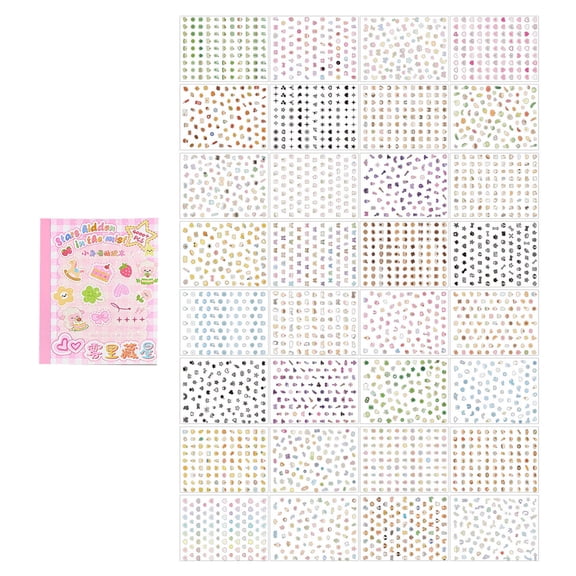 Tiny Decos Sticker Set Includes PET Stickers for Enthusiasts