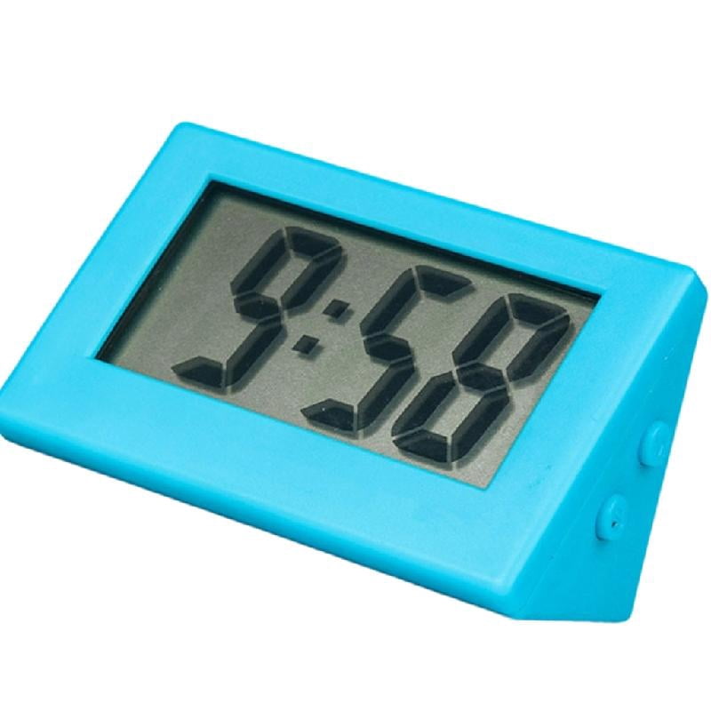 Extra Small Digital Clock Tiny Digital Clock With Clear LED Display Queit Movement 55x25x30mm ...