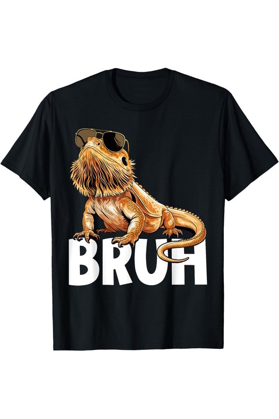 Tiny Dinosaur Bruh Bearded Dragon Lover T-Shirt