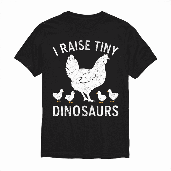 Tiny Dinosaur Vintage Farm Life Enthusiast T-Shirt