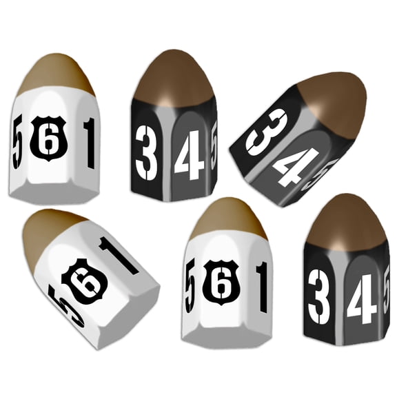 Tiny Epic Crimes Bullet Shaped Dice