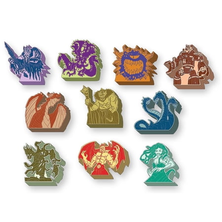 Tiny Epic Dungeons Oversized Boss Meeples, 10-Pack