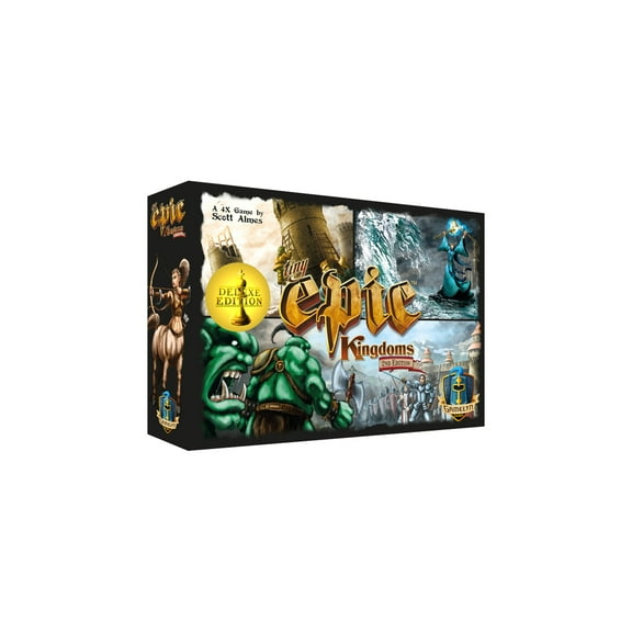 Tiny Epic Kingdoms Strategy Board Game: a Small Box 4X Fantasy Game by Scott almes