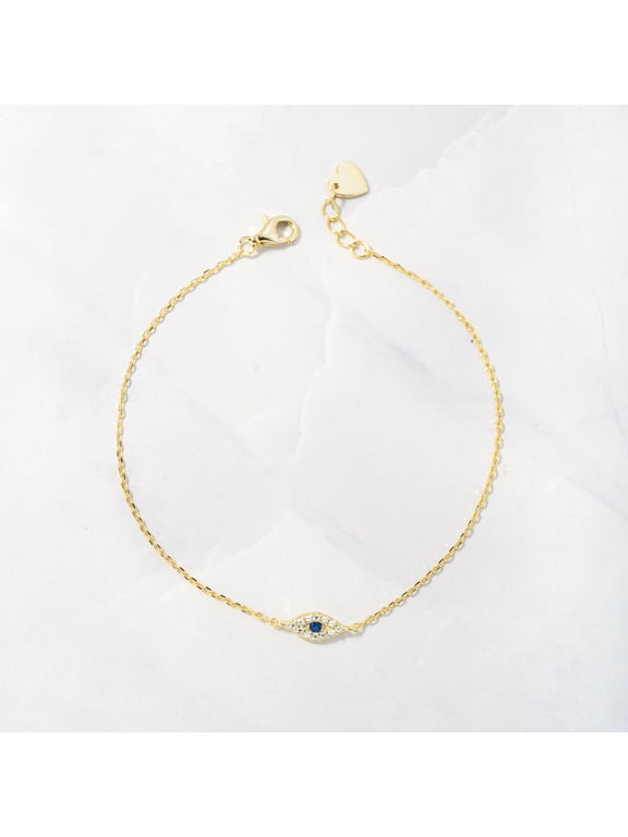 Tiny Evil Eye Bracelet