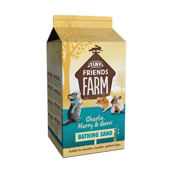 Supreme Tiny Friends Farm Charlie, Harry & Gerri Bathing Sand - 2.2 lbs