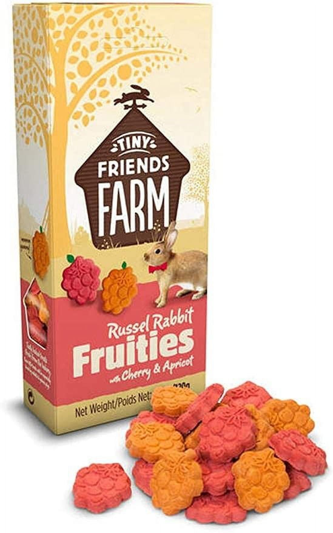 Tiny Friends Farm Russel Rabbit Fruities with Cherry & Apricot [Small ...