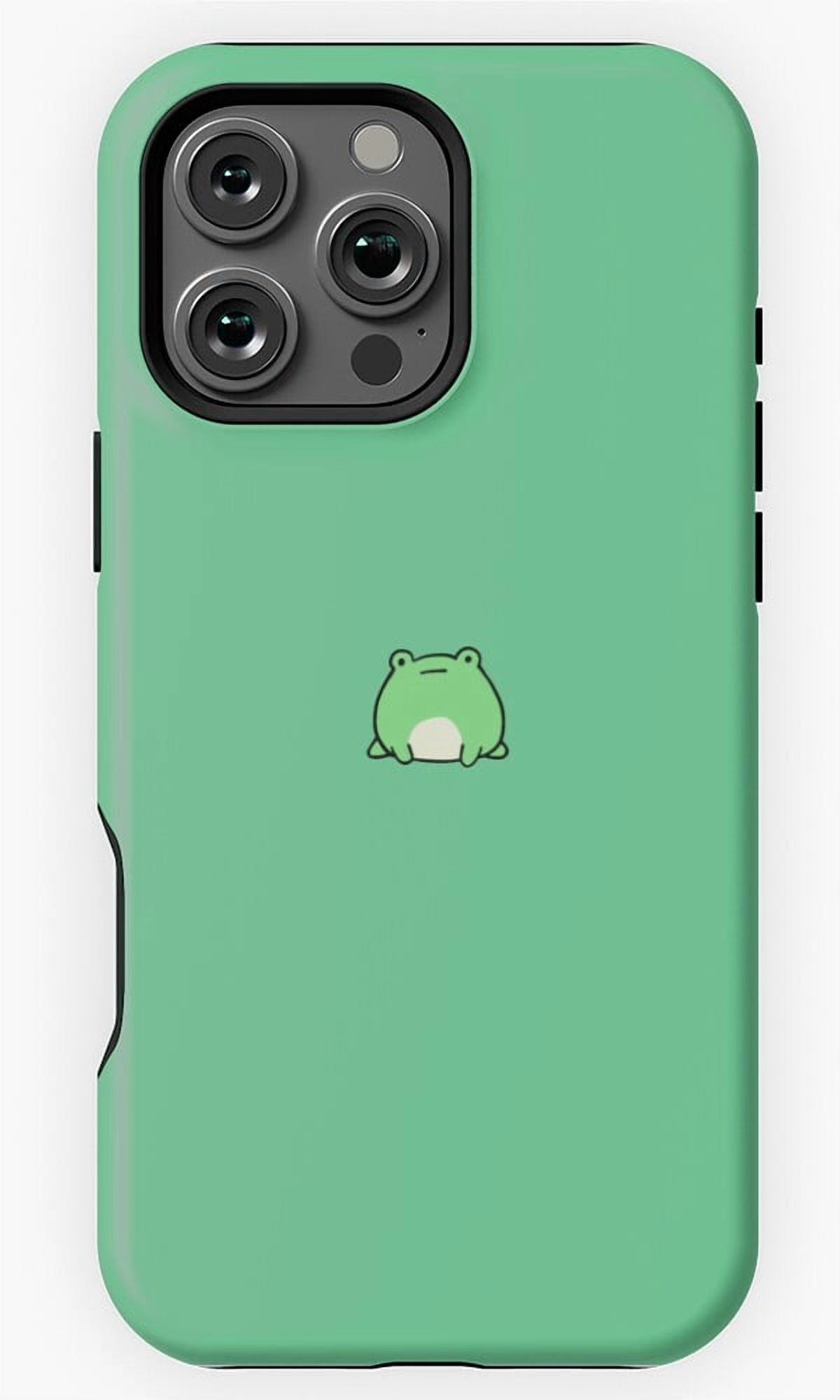 Tiny Frog Hand Drawn Cute Cartoon Art iPhone 11–16 Pro Max Compatible ...