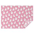 thumbnail image 1 of Tiny Ghost Halloween Pattern Rectangle Tablecloth 60"x84",Waterproof Polyester Rectangle Table Cloth, Wipeable Spillproof Polyester Tablecloth for Dining, Camping, Indoor and Outdoor, 1 of 5