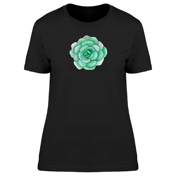 Tiny Green Succulent Tee Women's -Image by Shutterstock
