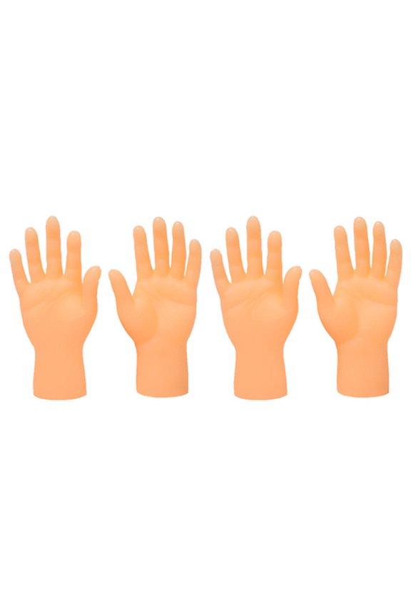 Tiny Hand Finger Puppet Hands Puppets Toy for Kindergarten Toddler Family Story Telling Game Props 4/10pcs