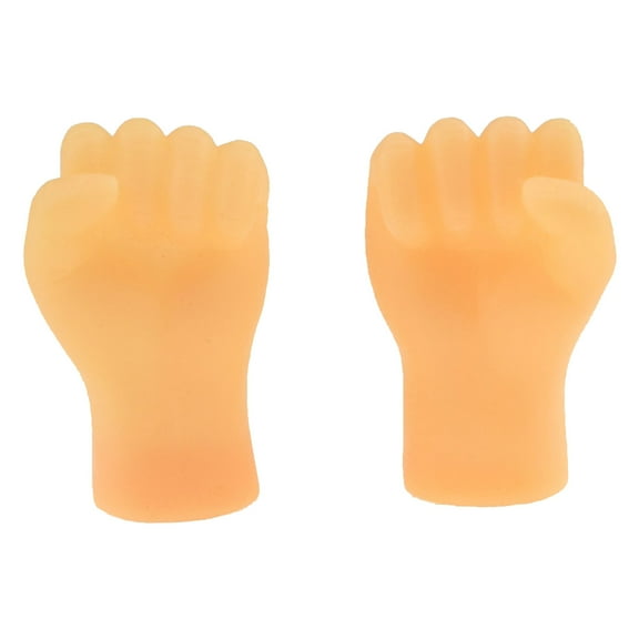 Tiny Hands Fist Puppets 2 Pack Miniature Finger Toys for Interactive Play and Educational Party