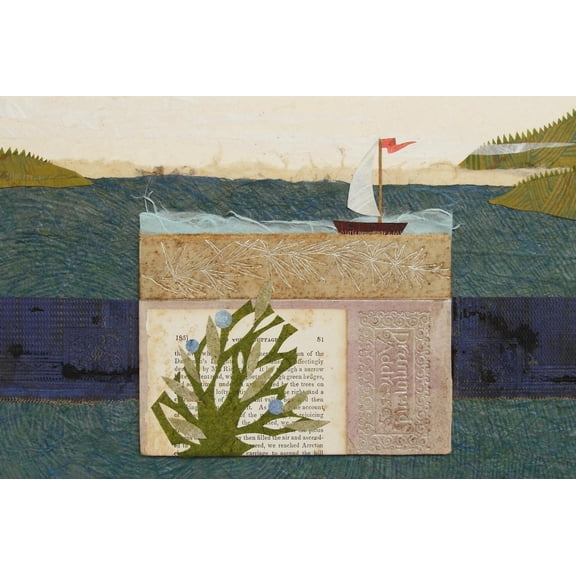 Art.com Tiny House III Art Print by Susan Savory, 18" x 12"