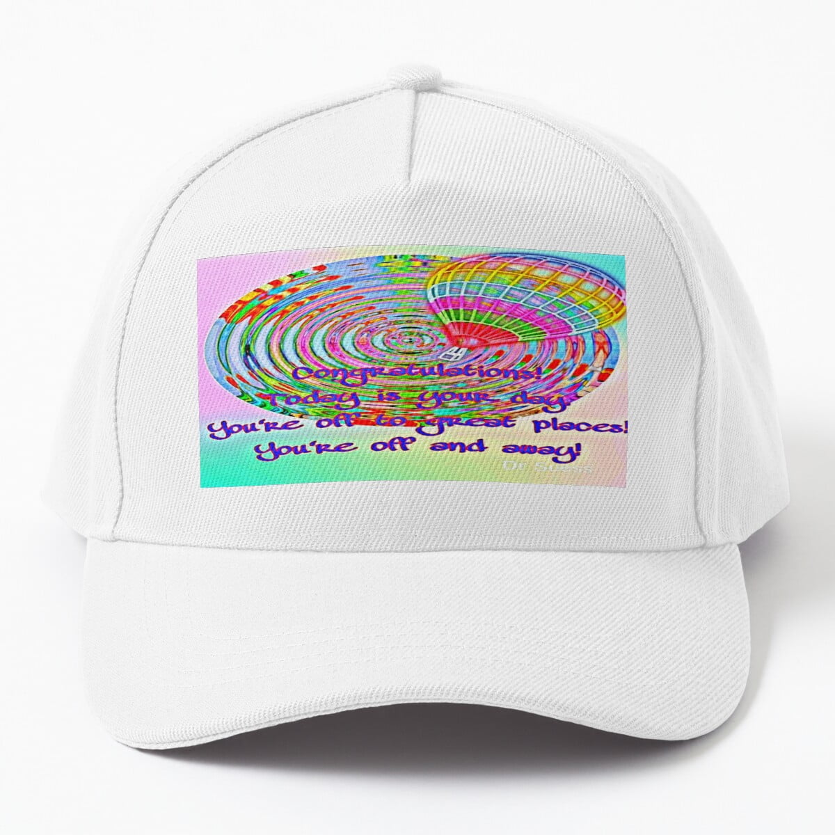 Tiny Hug Congratulations! Today Is Your Day., Quote Dr Suess. Cap, Hats ...