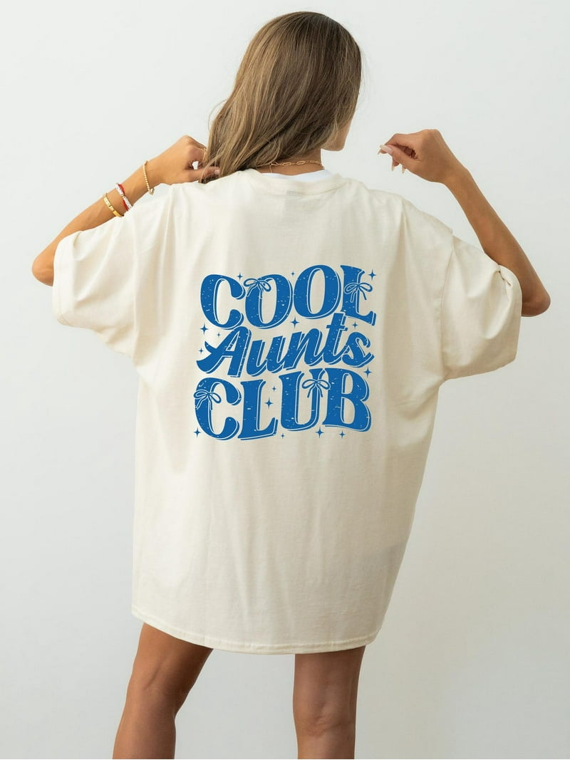 Tiny Hug Cool Aunts Club Shirt, Auntie Graphic Tee, Best Aunt Ever