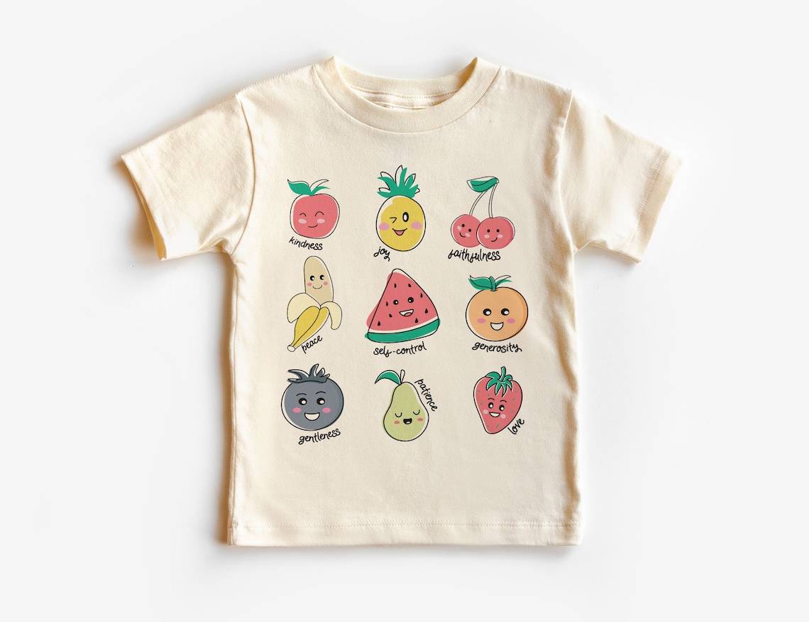 Tiny Hug Cute Fruits Of The Spirit Toddler Shirt - Christian Kids ...