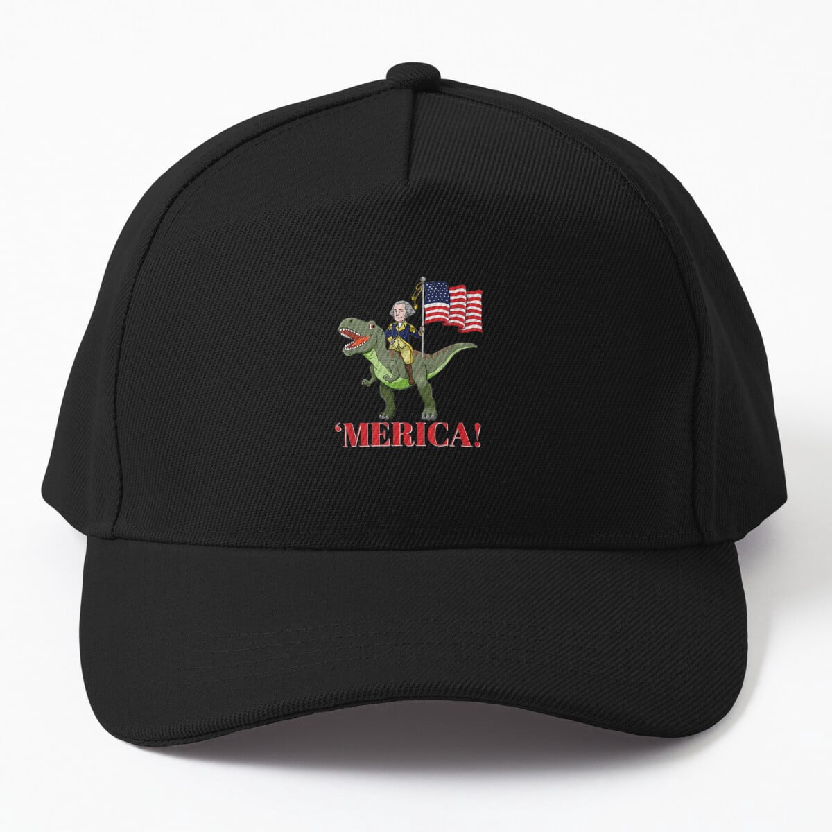 Tiny Hug George Washington Dinosaur 4Th Of July Merica Gift Cap, Hats ...