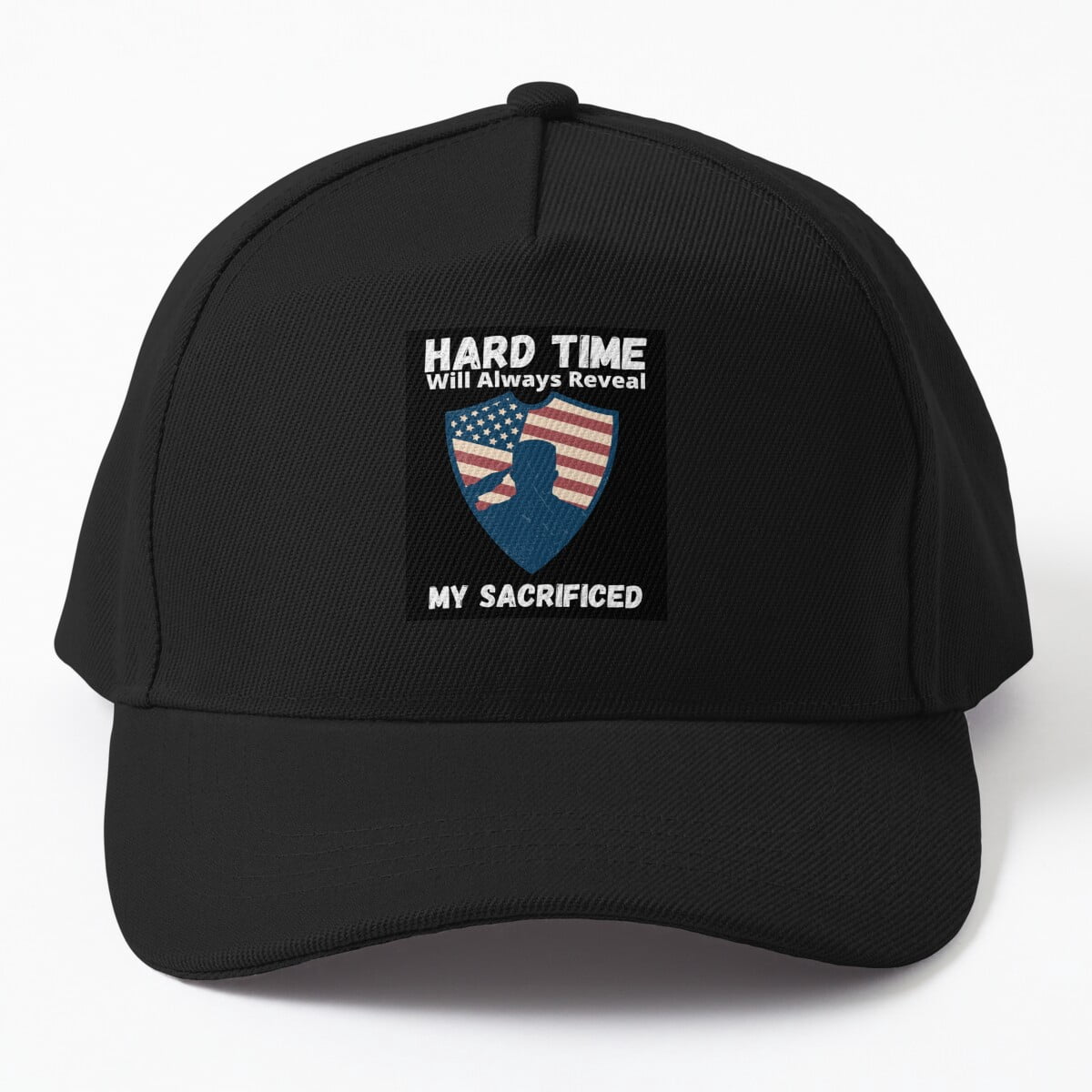 Hug Hard Time Tiny Hug Hard Time Will Always Reveal My Sacrificed Cap, Hats For Men ...