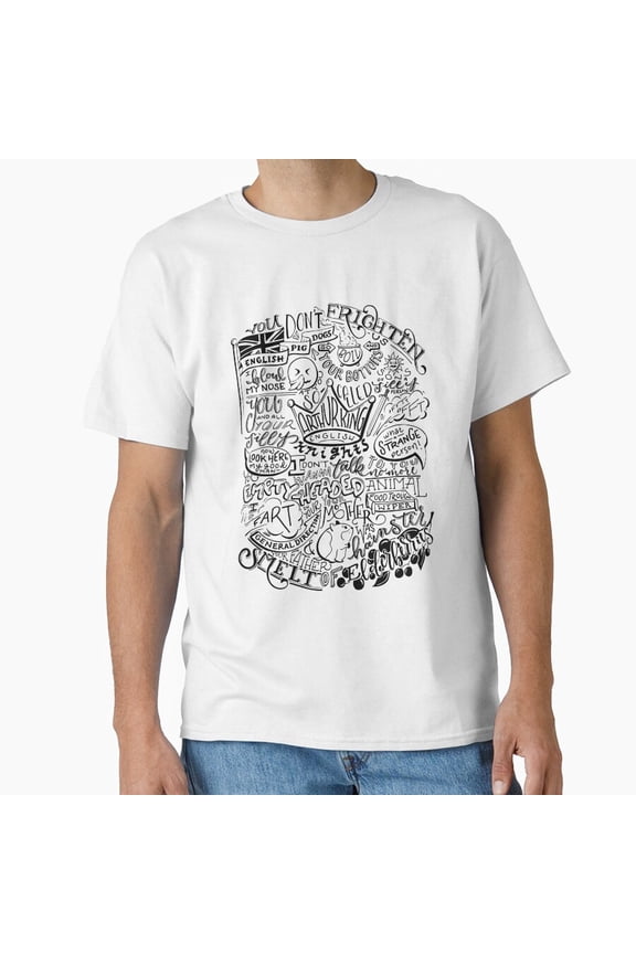 Monty Python French Castle Insults Classic T-Shirt, Size S-5XL Trending Shirt